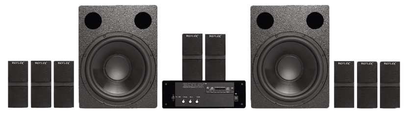 Reflex 1000w 8.2 Home Theater